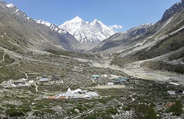 Gaumukh Valley view